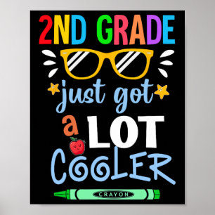 Ungar andra Klassen, bara Har en stor kylare till Poster