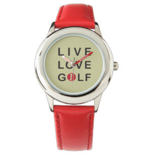 Ungar bor kärlekgolfwatch.en armbandsur