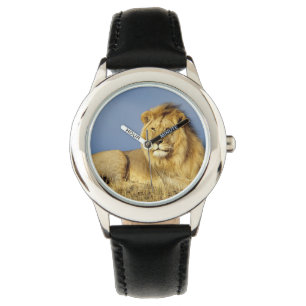 Ungar Classic Watch/Wildlife Lejon Armbandsur