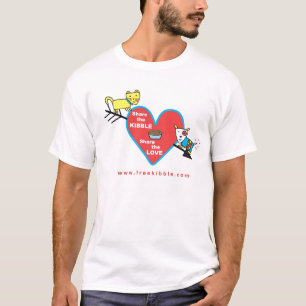 Ungar "dela för kibblen" utslagsplatsen t-shirt