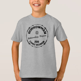 Ungar för Borrowman möteskjorta T Shirt