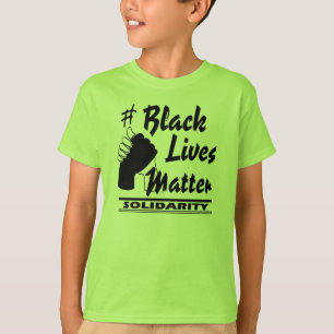 Ungar för solidaritet för #Blacklivmateria T Shirt