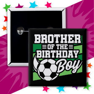 Ungar Fotboll Party Brother från Birthday Boy Knapp