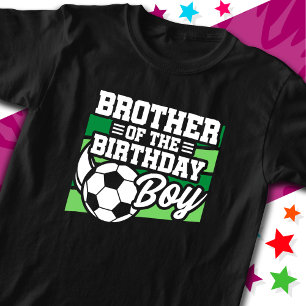 Ungar Fotboll Party Brother från Birthday Boy T Shirt