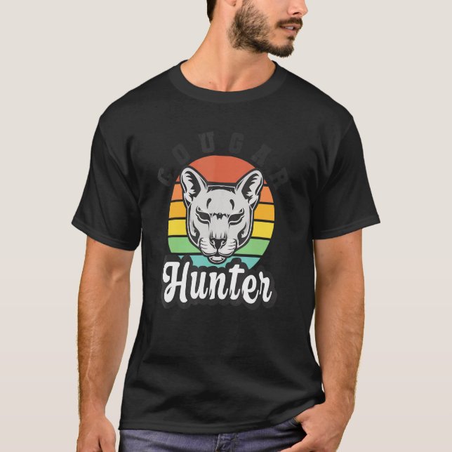 Ungar Hunter Lesbisk, enkelskiktad lgbt T Shirt (Framsida)