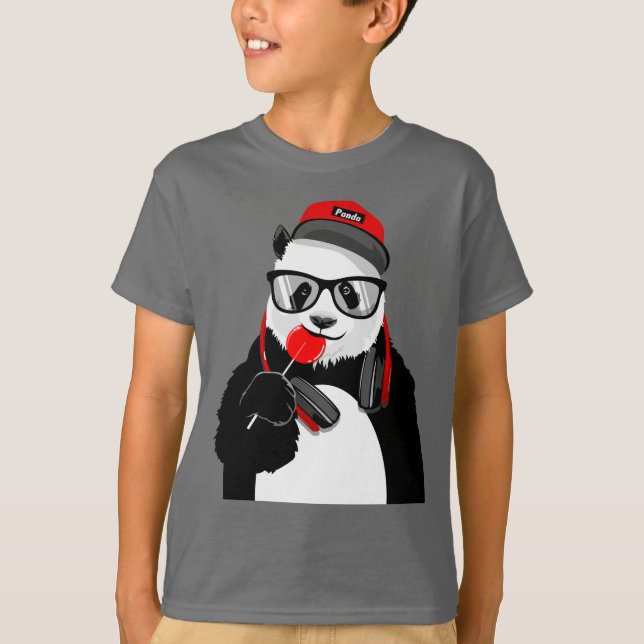 Ungar kyler Pandautslagsplatsen T Shirt (Framsida)
