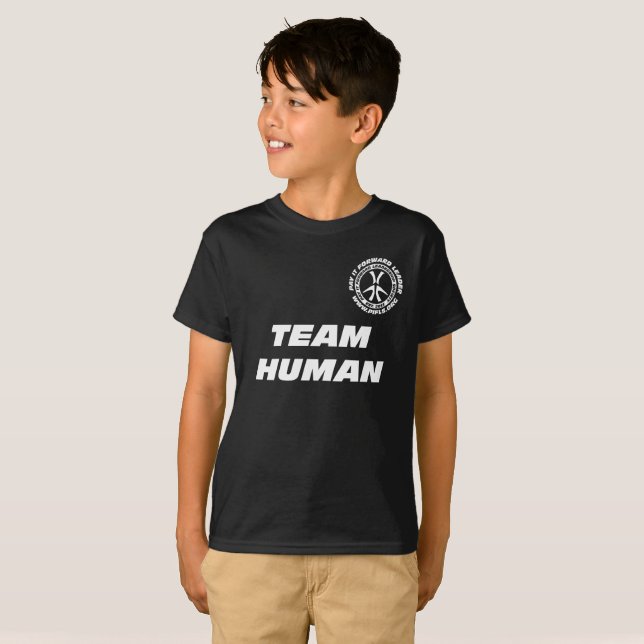 Ungar "lagmänniska ", tee (Hel framsida)