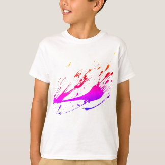 Ungar målar Splattertshirten Tröja