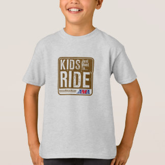 Ungar önskar precis att rida ungdomT-tröja Tee Shirt