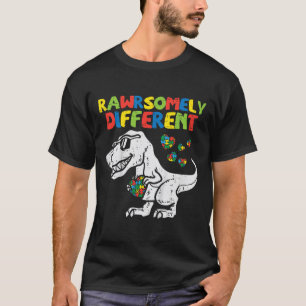 Ungar skiljer sig åt på något sätt från Trex Dino T Shirt