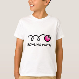 Ungar som bowlar partyskjortor t shirt