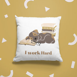 Ungar som läser Bokar Personlig Motivering Kudde