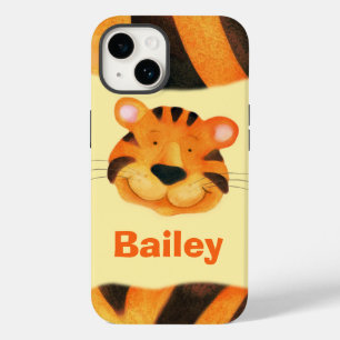 Ungar som namnges tigeransikteiphone case