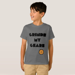 Ungar som t-shirt roligt säger: "Mala mina öron"