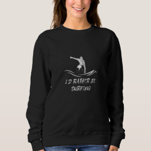 Ungar Sommaren jag hellre skulle surfa på Beach Su T Shirt