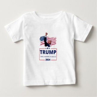 Ungar Trump 2024 "Ta Amerika tillbaka" T-shirt