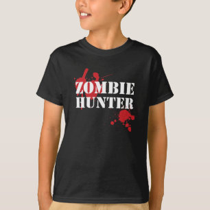 Ungar Zombie Hunter-skräcktröja Tee