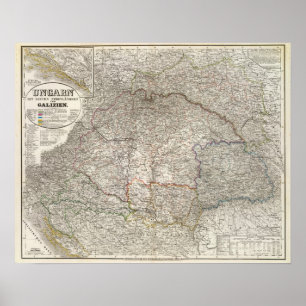 Ungarn Galizien Poster