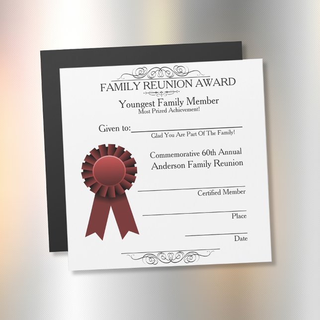 Ungaste medlemmens Elegant Familjeåterföreningsbel (Skapare uppladdad)