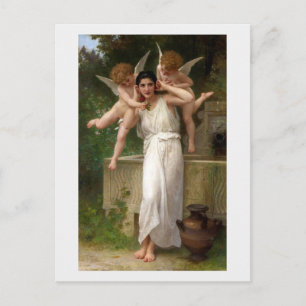 "Ungdom" av Bouguereau Vykort