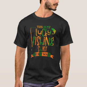 Ungdom Det här är mitt lyckliga fiskeskepp Tvättar T Shirt