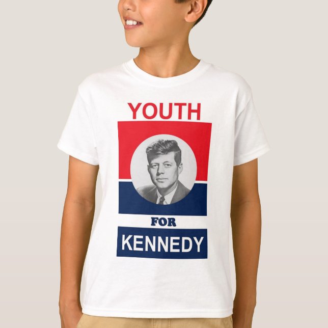 Ungdom för JFK T Shirt (Framsida)