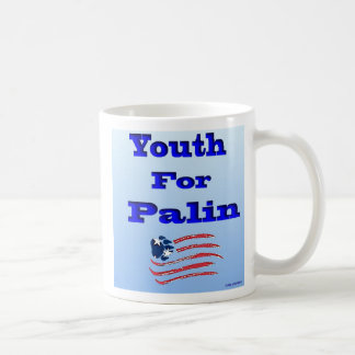Ungdom för Palin kaffemugg