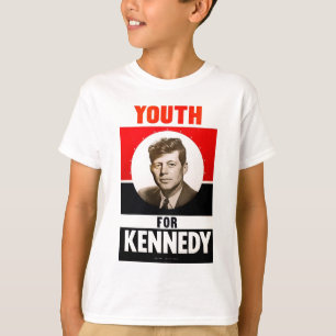 Ungdom för presidenten John F. Kennedy T-shirt