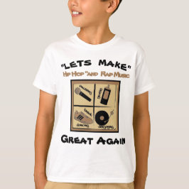 Ungdom fyra Inslag i Hip hop Ungdomströja T-shirt