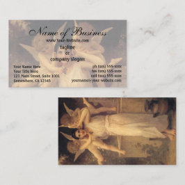 Ungdom (Jeunesse) av William Adolphe Bouguereau Visitkort