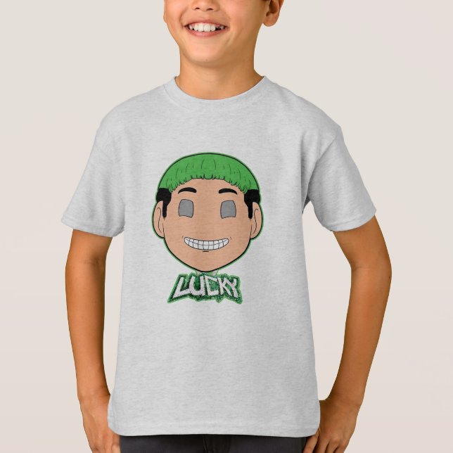 UNGDOM LUCKY3RD ANSIKTE T SHIRT (Framsida)