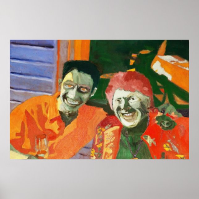 UNGDOM OCH BEAUTY  ETT LAUGH POSTER (Framsidan)