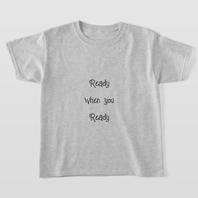 Ungdom/tonåring t-shirt (Laydown)