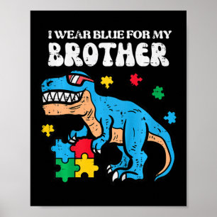 Ungdomarnas medvetandegörandeblått för min brodert poster
