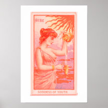 Ungdomens gudinna, Hebe, Poster Skriv ut
