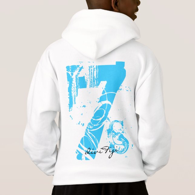 UngdomFiji 7 Rugby Fanwear Tee (Baksida)