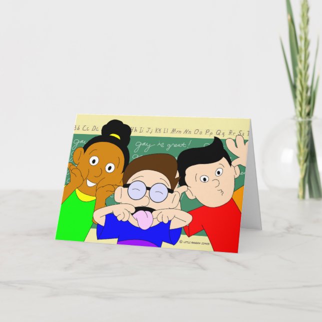 Ungdommen är flyktig: Glatt födelsedagkort Kort (Framsida)