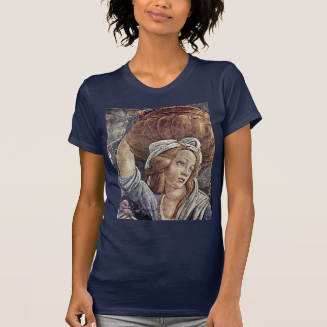 Ungdommen av Moses, specificerar vid Botticelli T Shirt (Framsida)