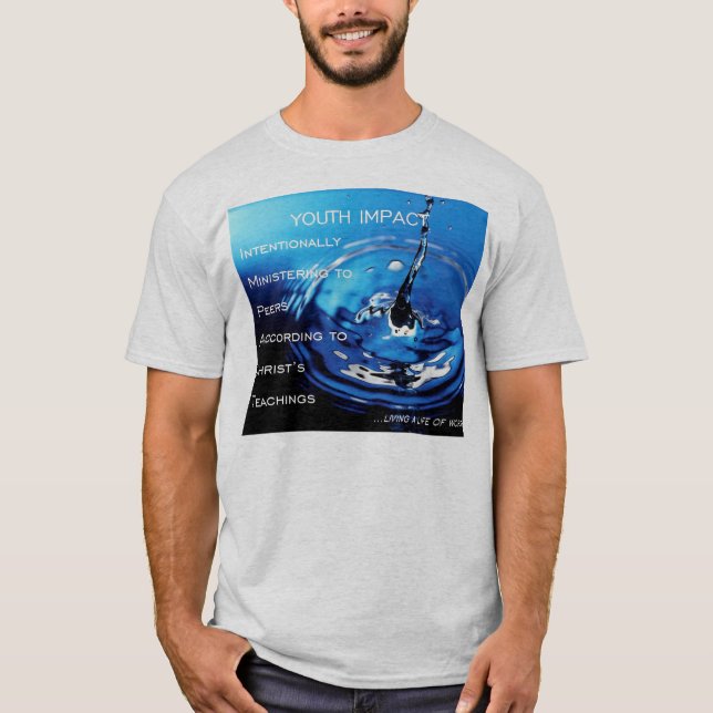 Ungdommen får effekt tee shirt (Framsida)
