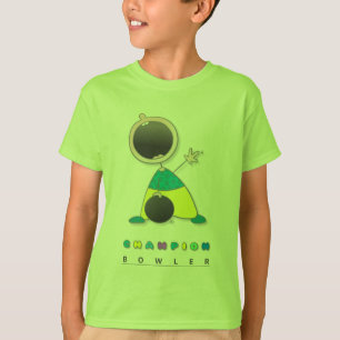 Ungdommen lurar bowling tee