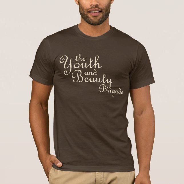 Ungdommen och skönhetbrigaden tee shirt (Framsida)