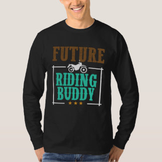 Ungdoms motocross för pojkar  Idé Dirtbike Biker M T Shirt