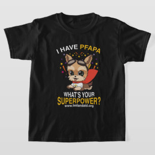 Ungdoms-PFAPA Superpower Black T Shirt