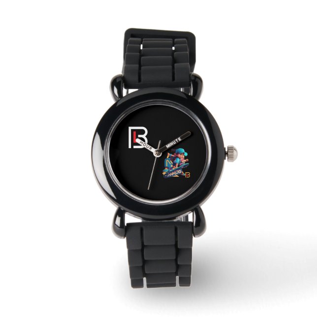 Ungdomsbevakning av Skaterna Beto Luiz Armbandsur (Framsida)