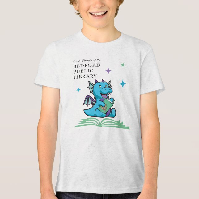 Ungdomsbibliotekets T-Shirt för barn (Framsida)
