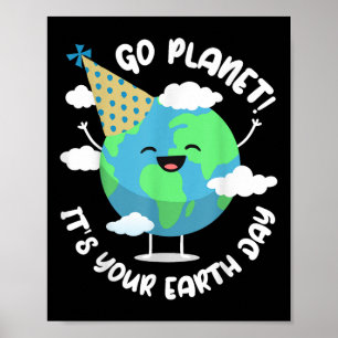 Ungdomsdagen går till planetens dag T Poster
