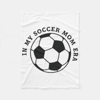 Ungdomsfotbollsmamma, lagmamma fotbollsmatchdagar  fleecefilt
