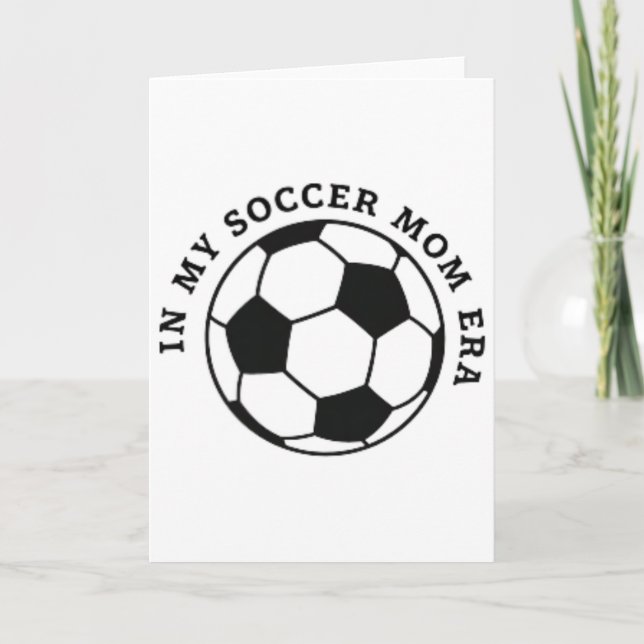 Ungdomsfotbollsmamma, lagmamma fotbollsmatchdagar  kort (Framsida)