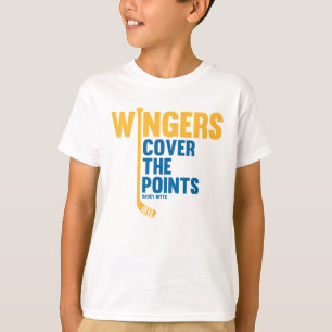 Ungdomshockey Wingers täcker punkterna T Shirt