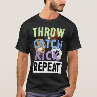 Ungdomsidrott Barn Baseball Fotboll Fotboll T Shirt